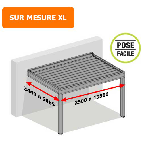 Pergol'air XL sur mesure